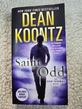 Dean Koontz Saint Odd Paperback Bantam Mass Market Fiction Thriller Odd Thomas